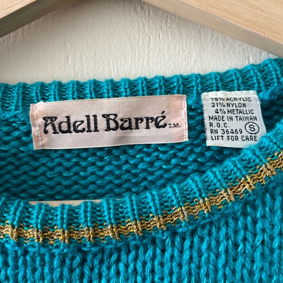Vintage Adell Barre 80’s Sweater - Picture 6 of 6